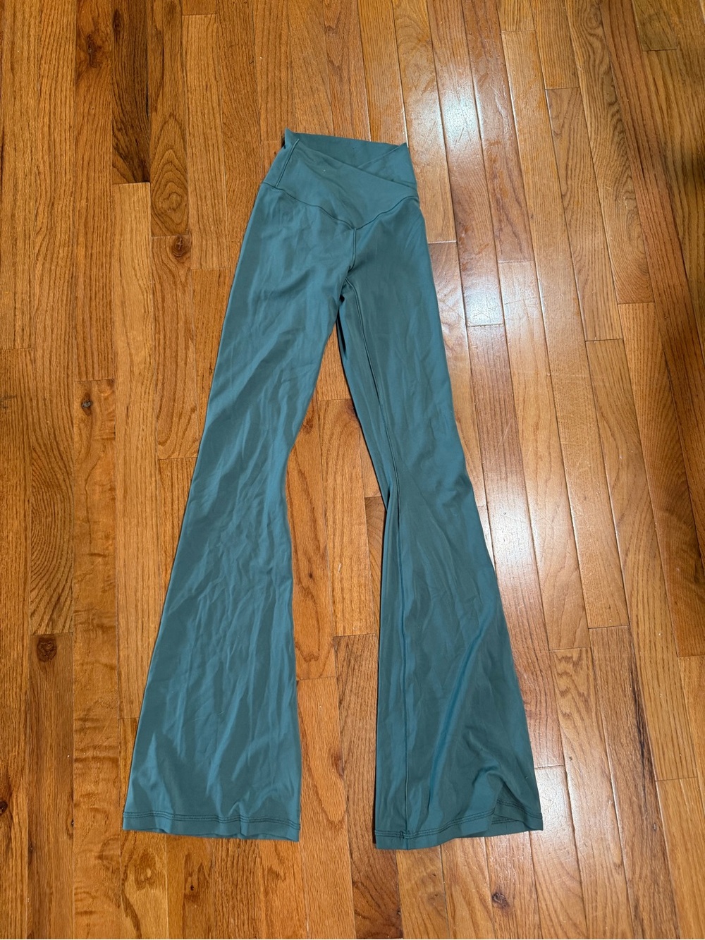 aerie Teal Flared Leggings